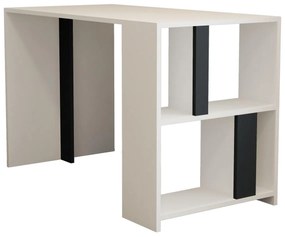 PC asztal Limba (fehér + antracit). 1088793