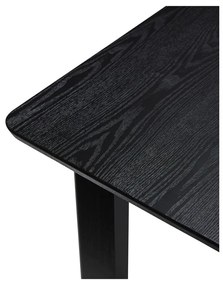 Fekete étkezőasztal 95x195 cm Dapper – Hübsch
