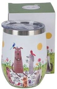 Kutyás Rozsdamentes acél hőtartó termosz pohár 330 ml Dog Picnic