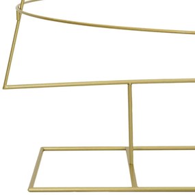 Fém karácsonyfa állvánnyal Arany 210 cm Porszórt Acél