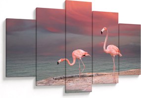 Flamingók képe (150x105 cm)
