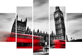 Kép - a Parlament londoni házai (150x105 cm)