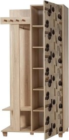 Garmanto előszobafal, 90 cm – TR869VEL4839