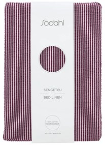 Lila egyszemélyes pamut ágyneműhuzat 140x200 cm Cheerful – Södahl