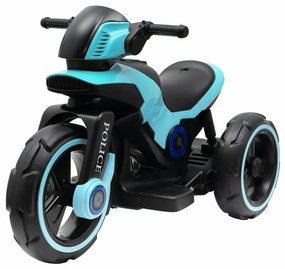 Baby Mix Gyerek elektromos motor Police kék, 100 x50 x 61 cm