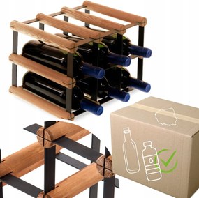 Palacktartó állvány Pet fém fa Eko 6 cipő Tömör