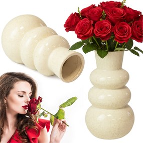 Kerámia Váza Dekoratív Virágdíszítő Váza Modern 13X25 CM