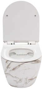 Függesztett wc Rea Carlos Slim Lava Mat Mini