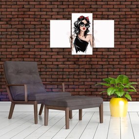 Kép - Divat nő (90x60 cm)