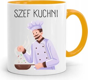 Sárga Bögre Szakácsnak, fényképes nyomattal