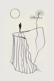 Poszter 61x90,5cm Magány és magasztosság