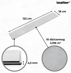 Leziter Fjord márvány mintás sötét szürke Vinyl SPC padló