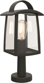 LUTEC 7273604012 Klasszikus Kültéri Állólámpa Fekete E27 IP44