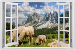 Poszterek 120x80 Hegyek Juh legeltetés