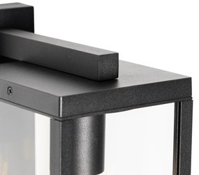 Okos kültéri fali lámpa fekete IP44, Wifi ST64-gyel - Charlois