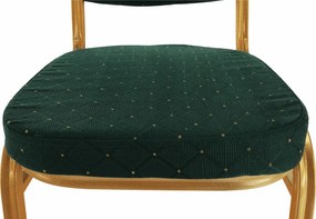 Rákásolható szék, zöld/arany festés, ZINA 3 NEW