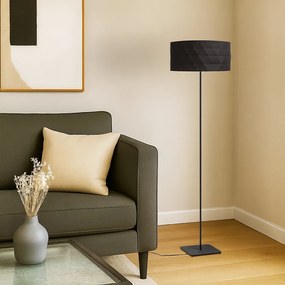 RENDL CORTINA/JAKARANDA stojanová černá/černá textil/kov 230V LED E27 15W