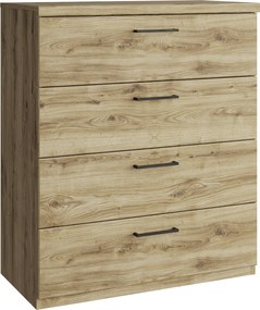 Komód 4S, navarra tölgy, DORSI