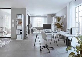 Doboz, L méret, LEITZ Click&amp;Store, fehér (E61080001)