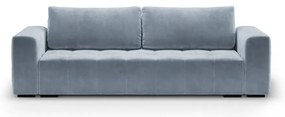 Luca világoskék kinyitható bársonykanapé - Milo Casa