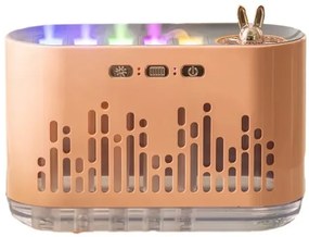 Aromaterápiás diffúzor illóolajokhoz RGB világítással - LA-0649-2 - 700 ml - narancs