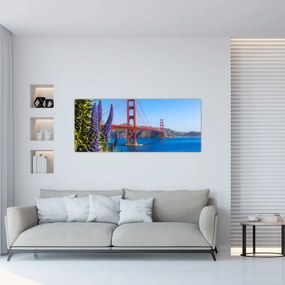 Kép - Golden Gate híd, San Francisco (120x50 cm)