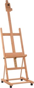 vidaXL tömör bükkfa festőállvány 55x53,5x178 cm
