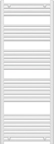 Novaservis - Fürdőszobai létrás törölközőszárító radiátor 836W/230V 160x60 cm fehér egyenes