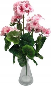 Muskátli csokor 45 cm világos rózsaszín