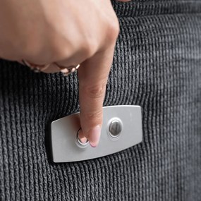 Fotel Masujący Elektrycznie Rozkładany JASPER Czarny