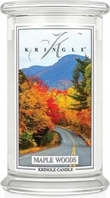 Nagy méretƱ Maple Woods gyertya Kringle Candle
