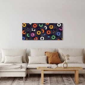 Kép - Zenei gramofonlemezek (120x50 cm)
