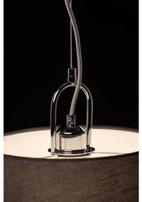 Lámpa Mennyezeti lámpatest KASEL , 6243, AC220-240V, 50/60Hz, 1*E27, max.40W, átmérő 40 cm, szürke