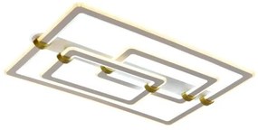 Fényerőszabályozható LED mennyezeti lámpa LED/280W/230V 3000-6500K + távirányító