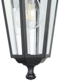 EGLO 22467 - LATERNA 4 kültéri fali lámpa 1xE27/60W fekete