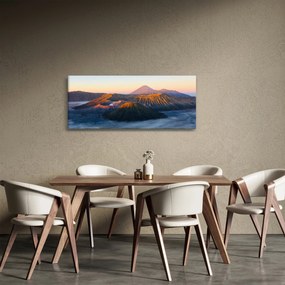 Kép a Bromo-hegyről Indonéziában (120x50 cm)