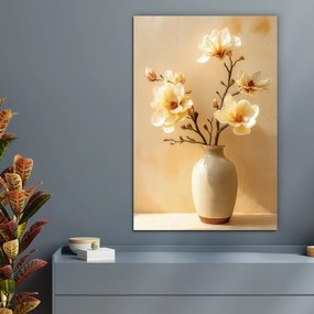 DUBLEZ | Falikép - Sárga magnóliák vázában