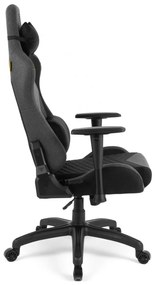Gamer szék SENSE7 Spellcaster szövet fotel Senshi Edition XL szürke