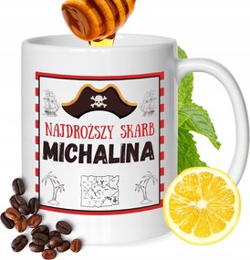 Bögre Michalina Barátnőknek Ajándék Nyomtatott Fehér 330ml