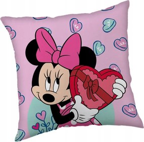 Disney Minnie Purple párnahuzat 40x40 cm Velúr