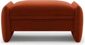 Téglavörös bársony lábtartó Georgia – Micadoni