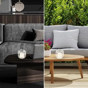 Brilo - LED Dimmelhető újratölthető asztali lámpa LED/2W/5V IP44 fehér