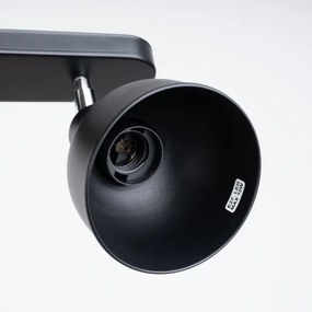 Sollux SL.1317 - Spotlámpa ELBA 2xE27/15W/230V fekete