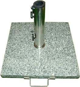 Napernyőtalp gránit/rozsdamentes acél 25 kg