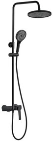 Zuhanyszett REA REBEL BLACK MATT