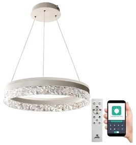 NEDES LED dimmelhető csillár zsinóron LED/80W/230V 3000-6500K fehér + távirányítás ND3913