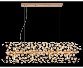 Globo 64135H4 - LED kábelcsillár KATRINA 12xG9/3,5W/230V arany