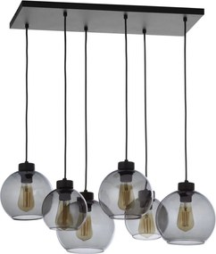 TK Lighting CUBUS GRAPHITE 2833 FĂŒggĆlĂĄmpa 6x60W/E27