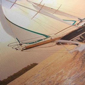 Jacht képe (70x50 cm)