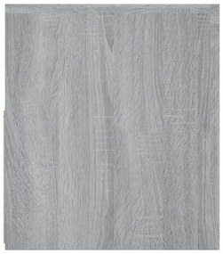 szürke sonoma színű TV-szekrény LED-lámpákkal 120 x 35 x 40 cm